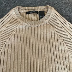 Claiborne ribbed crewneck long-sleeve sweater